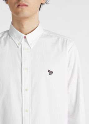 “Ｓｐｏｒｔｓ　Ｓｔｒｉｐｅ　Ｚｅｂｒａ”　ワンポイント　長袖シャツ（５５３１１４５９９ＲＮ）