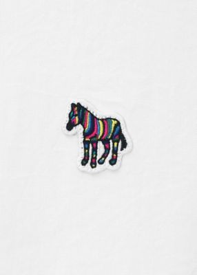 “Ｓｐｏｒｔｓ　Ｓｔｒｉｐｅ　Ｚｅｂｒａ”　ワンポイント　長袖シャツ（５５３１１４５９９ＲＮ）