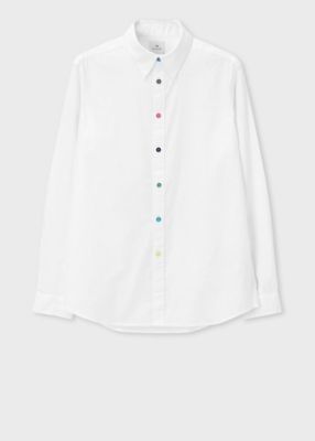 ＜Paul Smith (Men)＞マルチカラーボタン　カジュアルシャツ（５５３１１４６１２ＰＮＣ）