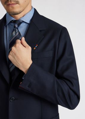 ソリッド ウールストレッチ ジャケット 'A Suit To