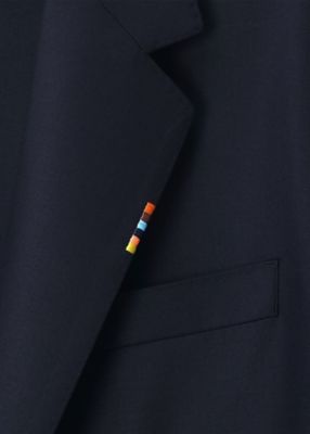 ソリッド ウールストレッチ ジャケット 'A Suit To