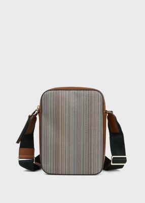 Paul Smith (Men)/ポール・スミス コーテッドキャンバス　ショルダーバッグ（５５３４０１Ｎ０１０Ｓ）