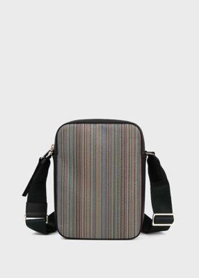 ＜Paul Smith (Men)＞コーテッドキャンバス　ショルダーバッグ（５５３４０１Ｎ０１０Ｓ）