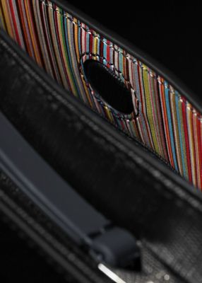 シグネチャーストライププラー　２ＷＡＹ　ミニショルダーバッグ（５５３４０４Ｎ０７０Ｓ）