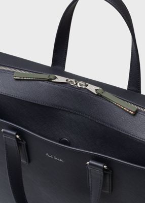 Paul Smith ブリーフケース トートバッグ 牛革 ブラック　付属品あり Paul Smith ブリーフケース トートバッグ 牛革 ブラック 付属品あり