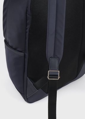 ⭐未使用級⭐Paul Smith　マルチストライプ　リュック　ナイロン×レザー Paul Smith 並行輸入 ポールスミス リュックサック PAUL SMITH