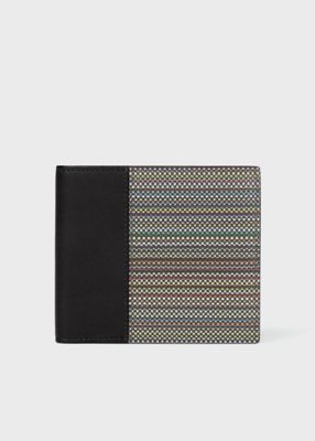 ＜Paul Smith (Men)＞コーテッドキャンバス　２つ折り財布（５５３４０６Ｐ０１０）