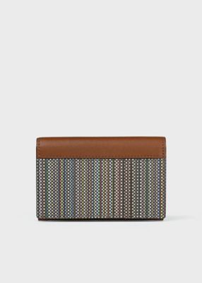 ＜Paul Smith (Men)＞コーテッドキャンバス　名刺入れ（５５３４０６Ｐ０１１）