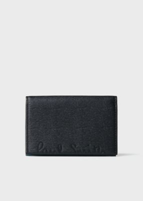 ＜Paul Smith (Men)＞クロップドロゴ　名刺入れ（５５３４０８Ｐ０４２）