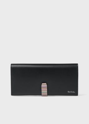 ＜Paul Smith (Men)＞シグネチャーストライプタブ　ＳＳ２５　長財布（５５３４０９Ｐ０６２）