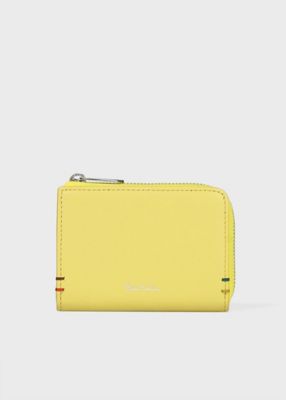 ＜Paul Smith (Men)＞ハイライトステッチ　コイン＆パスケース（５５３４１０Ｐ８５２）