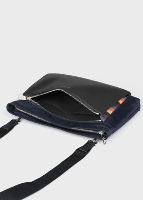 ナイロンブライトストライプトリム　２ＷＡＹ　ショルダーバッグ（５５３４１３Ｎ４５０Ｓ）