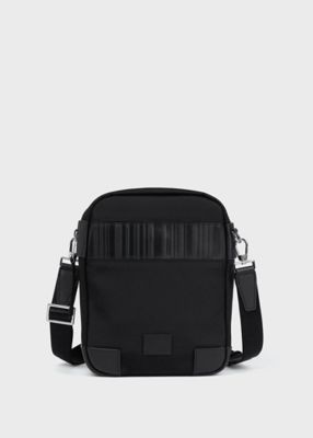 ＜Paul Smith (Men)＞シャドーストライプ　ミニショルダーバッグ（５５３４１４Ｎ７０１Ｓ）