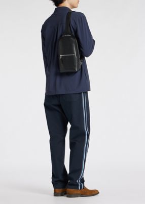 ポールスミス ボディバック PSN140 ブラック ポールスミス Paul Smith ボディバッグ （Black） -靴