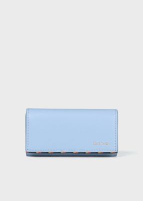 ＜Paul Smith (Men)＞ブライトストライプトリム　キーケース（５５３４２０Ｐ８４２ＣＡ）