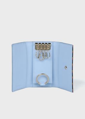 ブライトストライプトリム キーケース