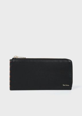 Paul Smith (Men)/ポール・スミス ブライトストライプトリム 長財布(553420P847CA) 990クロ 財布・マネークリップ【三越伊勢丹/公式】