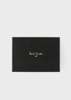 【Paul Smith】マーケトリー ブライトストライプ ラビット 名刺入れ ブライトストライプトリム 名刺入れ（553420P844CA