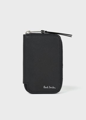 美品　ポールスミス　スマートキーケース　カードケース　マルチストライプ　ブラック 美品 ポールスミス スマートキーケース カードケース マルチ