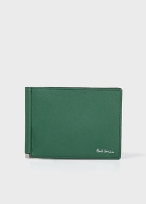 Paul Smith (Men)/ポール・スミス ブライトストライププラー マネークリップ(553423P914) 450オリーブ 財布・マネークリップ【三越伊勢丹/公式】