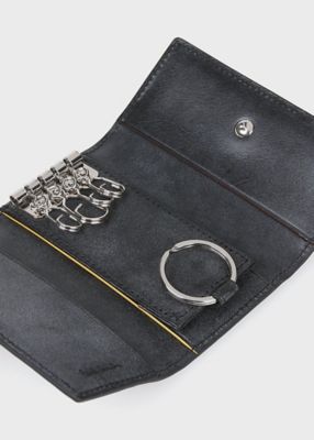 Paul Smith オールドレザー キーケース ブラック 専用箱付 ワックスレザー キーケース（553424P951） | Paul