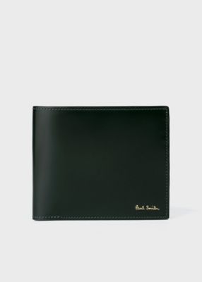 Paul Smith 名刺入れ　 蝋引きコードバン　極美品　ブルーカラー　希少 楽天市場】Paul Smith ポールスミス二つ折り名刺入れ 箔押しロゴ