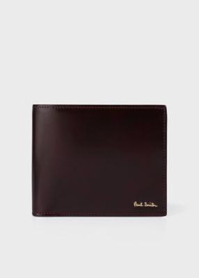 (新品未使用)Paul Smith二つ折り財布 レア コードバン コードバン 2つ折り財布 ｜ポール・スミス