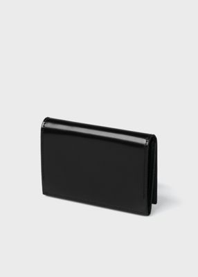 最終値下げ　Paul Smith 激レア　コードバン　名刺入れ　黒　総革仕様 最終値下げ Paul Smith 激レア コードバン 名刺入れ 黒