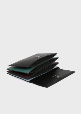 イナ　Paul Smith 黒の名刺入れ クロップドロゴ 名刺入れ（553408P042） | Paul Smith