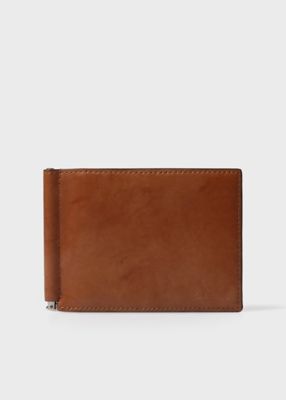 Paul Smith (Men)/ポール・スミス ブラシペインテッド 札入れ(553437P151) 350チャイロ 財布・マネークリップ【三越伊勢丹/公式】