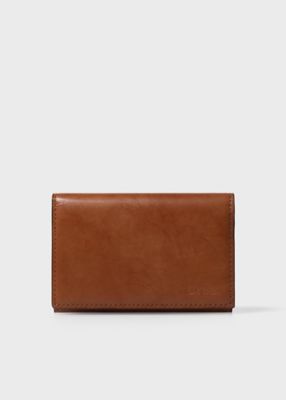 Paul Smith ブラシペインテッド 名刺入れ(ブラウン) ブラシペインテッド 名刺入れ（553437P153） | Paul Smith