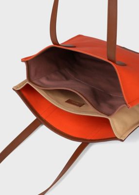 【ごん】新品 ポールスミス キャンバス×レザー トートショルダーバッグ コンサティーナキャンバス トートバッグ（553438N190T