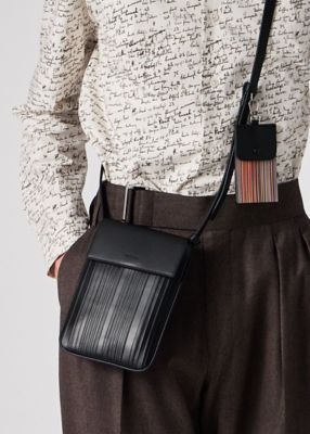 シャドーストライプSS26 ミニショルダーバッグ