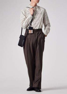 シャドーストライプSS26 ミニショルダーバッグ