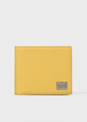 新品　ポールスミス　長財布　財布　イエロー　黄色　40wd616 ポールスミス Paul Smith 長財布 （イエロー） -waja bazar - 海外