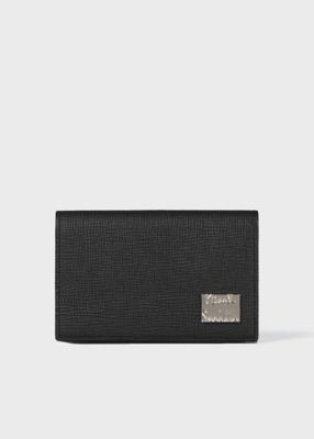 ＜Paul Smith (Men)＞メタルクロップドロゴ　名刺入れ（５５３４４１Ｐ１８３）