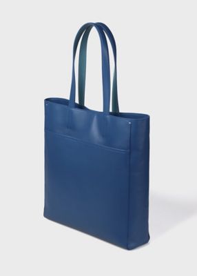 【新品】2025秋購入ビンテージインディゴ色バックパック⭐︎ユニセックス カラーブロックSS26 トートバッグ（553445N222T
