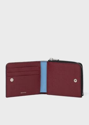 新品 ポールスミス 長財布 カラーブロックエンボス カラーブロック エンボス 2つ折り財布（5534527970