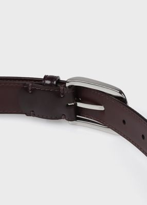 【シェルコードバン】Paul Smith　高級ドレスベルト　ホーウィン製　馬革 PAUL SMITH ポールスミス ホーウィン社製 シェルコードバン