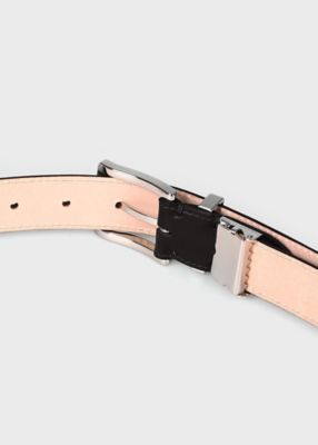 ツイストループロゴ レザーベルト（553780FR） | Paul Smith