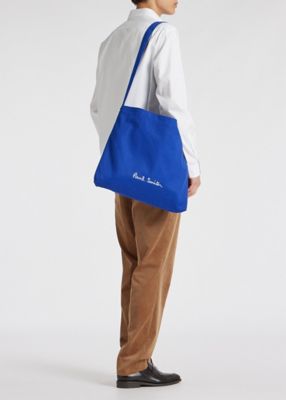 【極美品】ポールスミス　グラフィックニット トートバッグ　グレー　カーキ Paul Smith（ポールスミス）の「グラフィックニット トート