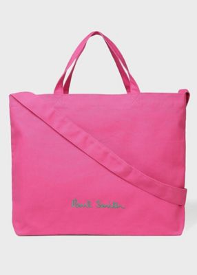 【ふっさん】Paul Smithトートバッグ&ポーチ付 Paul Smith Logo ポップカラー トートバッグ