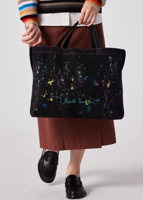 Paul Smith Logo スプラッシュペイント トートバッグ