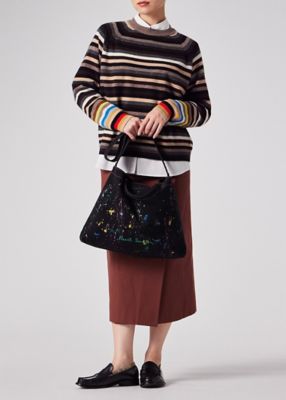 Paul Smith Logo スプラッシュペイント トートバッグ