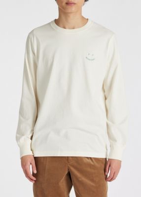 Happy” 長袖Tシャツ（553964P828RE） | Paul Smith