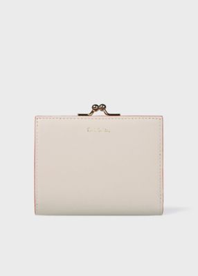 ＜Paul Smith (Women)＞サプルレザー　がま口２つ折り財布（５５５４０５６６１０Ｗ０１１＿＿＿＿）