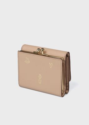 ミックスドゥードゥル 3つ折りがま口財布