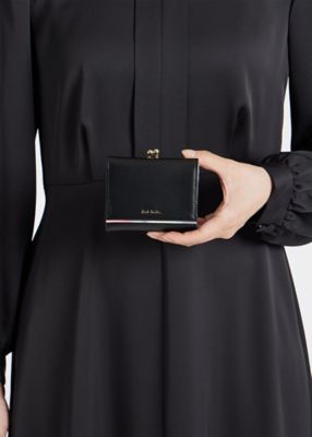 スプレースワールトリム　がま口財布（５５５４１０Ｗ７３４）