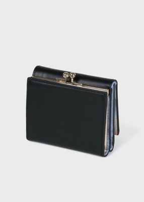 スプレースワールトリム　がま口財布（５５５４１０Ｗ７３４）