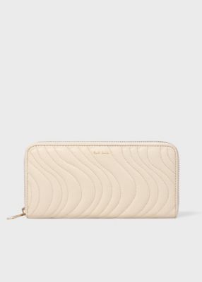 ＜Paul Smith (Women)＞キルティングスワール　長財布（５５５４１３Ｗ０４１）